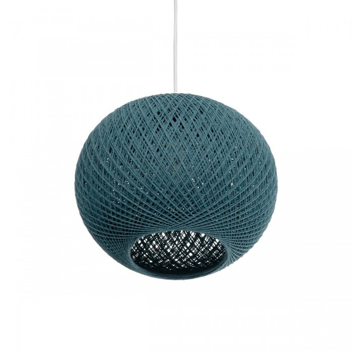 GLOBOSTAR® SOLEI 205-0011 Boho Κρεμαστό Φωτιστικό Οροφής με Ντουί 1 x E27 AC 220-240V IP20 - Τιρκουάζ - M30 x Π30 x Υ26cm GLOBOSTAR® SOLEI 205-0011 Boho Κρεμαστό Φωτιστικό Οροφής με Ντουί 1 x E27 AC 220-240V IP20 - Τιρκουάζ - M30 x Π30 x Υ26cm