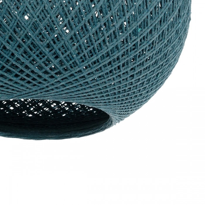 GLOBOSTAR® SOLEI 205-0011 Boho Κρεμαστό Φωτιστικό Οροφής με Ντουί 1 x E27 AC 220-240V IP20 - Τιρκουάζ - M30 x Π30 x Υ26cm GLOBOSTAR® SOLEI 205-0011 Boho Κρεμαστό Φωτιστικό Οροφής με Ντουί 1 x E27 AC 220-240V IP20 - Τιρκουάζ - M30 x Π30 x Υ26cm