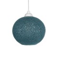 GLOBOSTAR® SOLEI 205-0012 Boho Κρεμαστό Φωτιστικό Οροφής με Ντουί 1 x E27 AC 220-240V IP20 - Τιρκουάζ - M20 x Π20 x Υ25cm GLOBOSTAR® SOLEI 205-0012 Boho Κρεμαστό Φωτιστικό Οροφής με Ντουί 1 x E27 AC 220-240V IP20 - Τιρκουάζ - M20 x Π20 x Υ25cm
