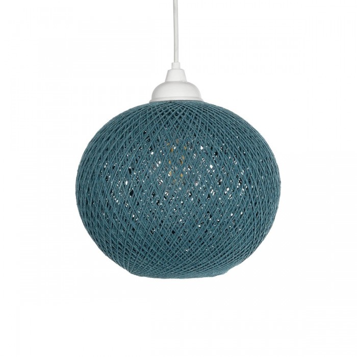GLOBOSTAR® SOLEI 205-0012 Boho Κρεμαστό Φωτιστικό Οροφής με Ντουί 1 x E27 AC 220-240V IP20 - Τιρκουάζ - M20 x Π20 x Υ25cm GLOBOSTAR® SOLEI 205-0012 Boho Κρεμαστό Φωτιστικό Οροφής με Ντουί 1 x E27 AC 220-240V IP20 - Τιρκουάζ - M20 x Π20 x Υ25cm