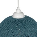 GLOBOSTAR® SOLEI 205-0012 Boho Κρεμαστό Φωτιστικό Οροφής με Ντουί 1 x E27 AC 220-240V IP20 - Τιρκουάζ - M20 x Π20 x Υ25cm GLOBOSTAR® SOLEI 205-0012 Boho Κρεμαστό Φωτιστικό Οροφής με Ντουί 1 x E27 AC 220-240V IP20 - Τιρκουάζ - M20 x Π20 x Υ25cm