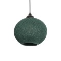 GLOBOSTAR® SOLEI 205-0015 Boho Κρεμαστό Φωτιστικό Οροφής με Ντουί 1 x E27 AC 220-240V IP20 - Πράσινο - M20 x Π20 x Υ25cm GLOBOSTAR® SOLEI 205-0015 Boho Κρεμαστό Φωτιστικό Οροφής με Ντουί 1 x E27 AC 220-240V IP20 - Πράσινο - M20 x Π20 x Υ25cm