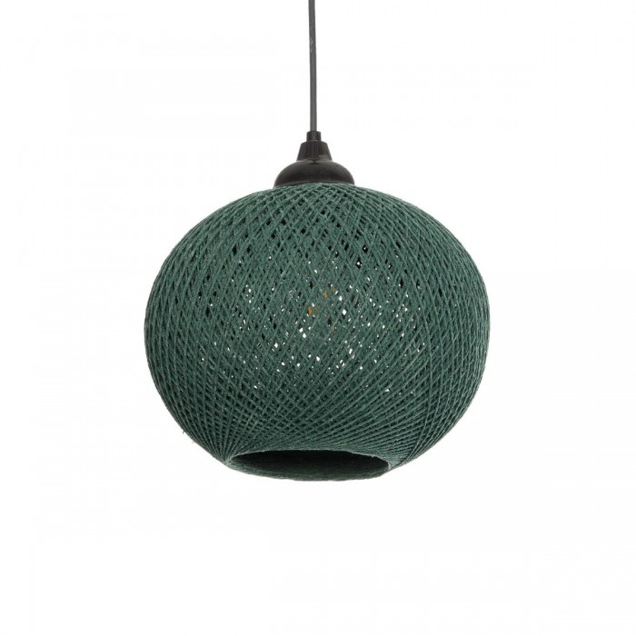 GLOBOSTAR® SOLEI 205-0015 Boho Κρεμαστό Φωτιστικό Οροφής με Ντουί 1 x E27 AC 220-240V IP20 - Πράσινο - M20 x Π20 x Υ25cm GLOBOSTAR® SOLEI 205-0015 Boho Κρεμαστό Φωτιστικό Οροφής με Ντουί 1 x E27 AC 220-240V IP20 - Πράσινο - M20 x Π20 x Υ25cm