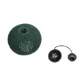 GLOBOSTAR® SOLEI 205-0015 Boho Κρεμαστό Φωτιστικό Οροφής με Ντουί 1 x E27 AC 220-240V IP20 - Πράσινο - M20 x Π20 x Υ25cm GLOBOSTAR® SOLEI 205-0015 Boho Κρεμαστό Φωτιστικό Οροφής με Ντουί 1 x E27 AC 220-240V IP20 - Πράσινο - M20 x Π20 x Υ25cm