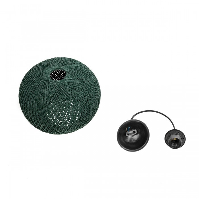 GLOBOSTAR® SOLEI 205-0015 Boho Κρεμαστό Φωτιστικό Οροφής με Ντουί 1 x E27 AC 220-240V IP20 - Πράσινο - M20 x Π20 x Υ25cm GLOBOSTAR® SOLEI 205-0015 Boho Κρεμαστό Φωτιστικό Οροφής με Ντουί 1 x E27 AC 220-240V IP20 - Πράσινο - M20 x Π20 x Υ25cm
