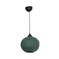 GLOBOSTAR® SOLEI 205-0015 Boho Κρεμαστό Φωτιστικό Οροφής με Ντουί 1 x E27 AC 220-240V IP20 - Πράσινο - M20 x Π20 x Υ25cm GLOBOSTAR® SOLEI 205-0015 Boho Κρεμαστό Φωτιστικό Οροφής με Ντουί 1 x E27 AC 220-240V IP20 - Πράσινο - M20 x Π20 x Υ25cm