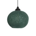 GLOBOSTAR® SOLEI 205-0015 Boho Κρεμαστό Φωτιστικό Οροφής με Ντουί 1 x E27 AC 220-240V IP20 - Πράσινο - M20 x Π20 x Υ25cm GLOBOSTAR® SOLEI 205-0015 Boho Κρεμαστό Φωτιστικό Οροφής με Ντουί 1 x E27 AC 220-240V IP20 - Πράσινο - M20 x Π20 x Υ25cm