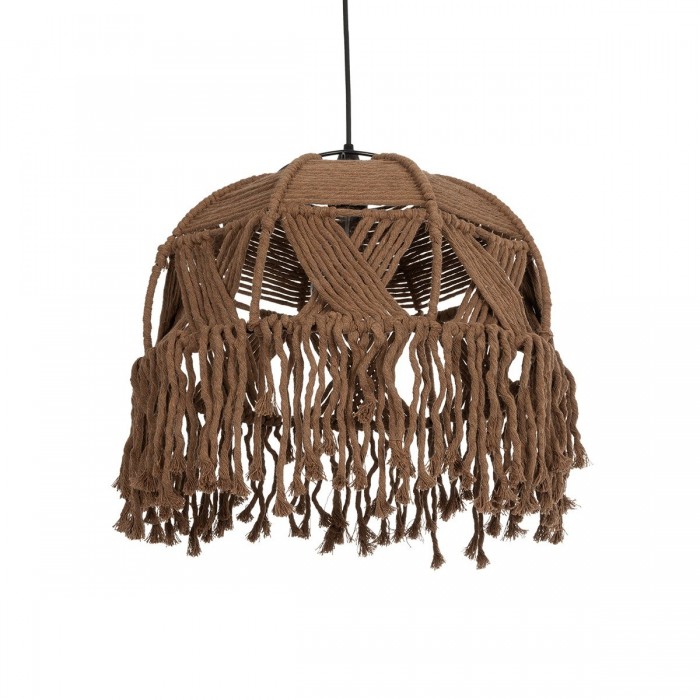 GLOBOSTAR® TONA 205-0016 Boho Κρεμαστό Φωτιστικό Οροφής με Ντουί 1 x E27 AC 220-240V IP20 - Καφέ- M40 x Π40 x Υ38cm GLOBOSTAR® TONA 205-0016 Boho Κρεμαστό Φωτιστικό Οροφής με Ντουί 1 x E27 AC 220-240V IP20 - Καφέ- M40 x Π40 x Υ38cm