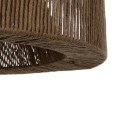 GLOBOSTAR® ZYLINDER 205-0023 Boho Κρεμαστό Φωτιστικό Οροφής με Ντουί 1 x E27 AC 220-240V IP20 - Καφέ - M80 x Π80 x Υ51cm GLOBOSTAR® ZYLINDER 205-0023 Boho Κρεμαστό Φωτιστικό Οροφής με Ντουί 1 x E27 AC 220-240V IP20 - Καφέ - M80 x Π80 x Υ51cm