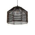 GLOBOSTAR® VORK 205-0027 Boho Κρεμαστό Φωτιστικό Οροφής με Ντουί 1 x E27 AC 220-240V IP20 - Μαύρο - M40 x Π40 x Υ36cm GLOBOSTAR® VORK 205-0027 Boho Κρεμαστό Φωτιστικό Οροφής με Ντουί 1 x E27 AC 220-240V IP20 - Μαύρο - M40 x Π40 x Υ36cm