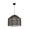 GLOBOSTAR® VORK 205-0027 Boho Κρεμαστό Φωτιστικό Οροφής με Ντουί 1 x E27 AC 220-240V IP20 - Μαύρο - M40 x Π40 x Υ36cm GLOBOSTAR® VORK 205-0027 Boho Κρεμαστό Φωτιστικό Οροφής με Ντουί 1 x E27 AC 220-240V IP20 - Μαύρο - M40 x Π40 x Υ36cm
