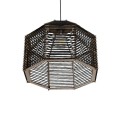GLOBOSTAR® VORK 205-0027 Boho Κρεμαστό Φωτιστικό Οροφής με Ντουί 1 x E27 AC 220-240V IP20 - Μαύρο - M40 x Π40 x Υ36cm GLOBOSTAR® VORK 205-0027 Boho Κρεμαστό Φωτιστικό Οροφής με Ντουί 1 x E27 AC 220-240V IP20 - Μαύρο - M40 x Π40 x Υ36cm