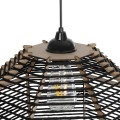 GLOBOSTAR® VORK 205-0027 Boho Κρεμαστό Φωτιστικό Οροφής με Ντουί 1 x E27 AC 220-240V IP20 - Μαύρο - M40 x Π40 x Υ36cm GLOBOSTAR® VORK 205-0027 Boho Κρεμαστό Φωτιστικό Οροφής με Ντουί 1 x E27 AC 220-240V IP20 - Μαύρο - M40 x Π40 x Υ36cm