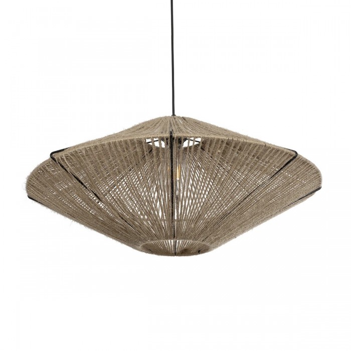 GLOBOSTAR® OVNI 205-0029 Boho Κρεμαστό Φωτιστικό Οροφής με Ντουί 1 x E27 AC 220-240V IP20 - Μπεζ - M60 x Π60 x Υ29cm GLOBOSTAR® OVNI 205-0029 Boho Κρεμαστό Φωτιστικό Οροφής με Ντουί 1 x E27 AC 220-240V IP20 - Μπεζ - M60 x Π60 x Υ29cm
