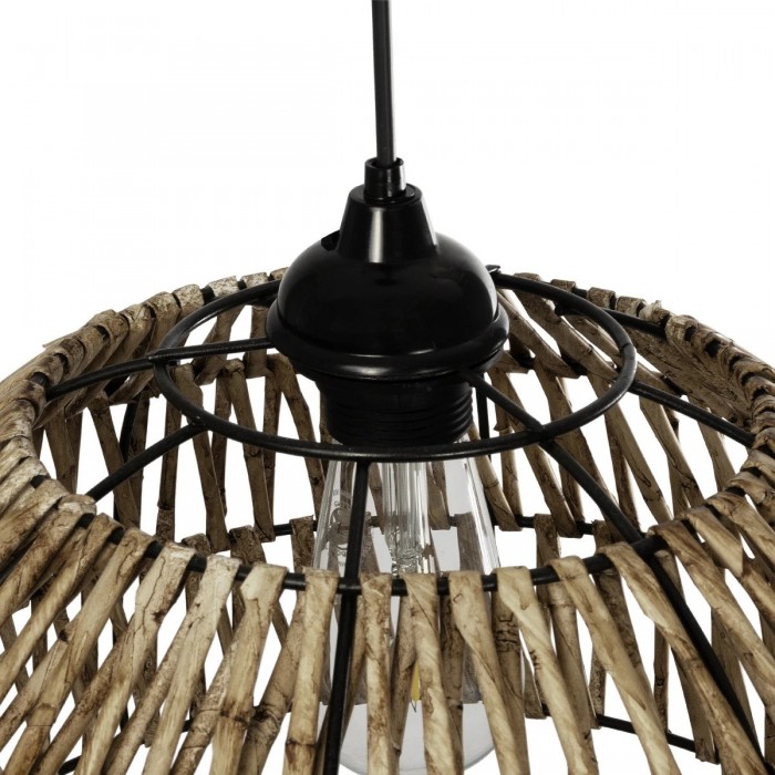 GLOBOSTAR® ARANCIA 205-0047 Boho Κρεμαστό Φωτιστικό Οροφής με Ντουί 1 x E27 AC 220-240V IP20 - Μπεζ - M35 x Π35 x Υ26cm GLOBOSTAR® ARANCIA 205-0047 Boho Κρεμαστό Φωτιστικό Οροφής με Ντουί 1 x E27 AC 220-240V IP20 - Μπεζ - M35 x Π35 x Υ26cm