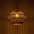 GLOBOSTAR® ARANCIA 205-0048 Boho Κρεμαστό Φωτιστικό Οροφής με Ντουί 1 x E27 AC 220-240V IP20 - Μπεζ - M46 x Π46 x Υ35cm GLOBOSTAR® ARANCIA 205-0048 Boho Κρεμαστό Φωτιστικό Οροφής με Ντουί 1 x E27 AC 220-240V IP20 - Μπεζ - M46 x Π46 x Υ35cm