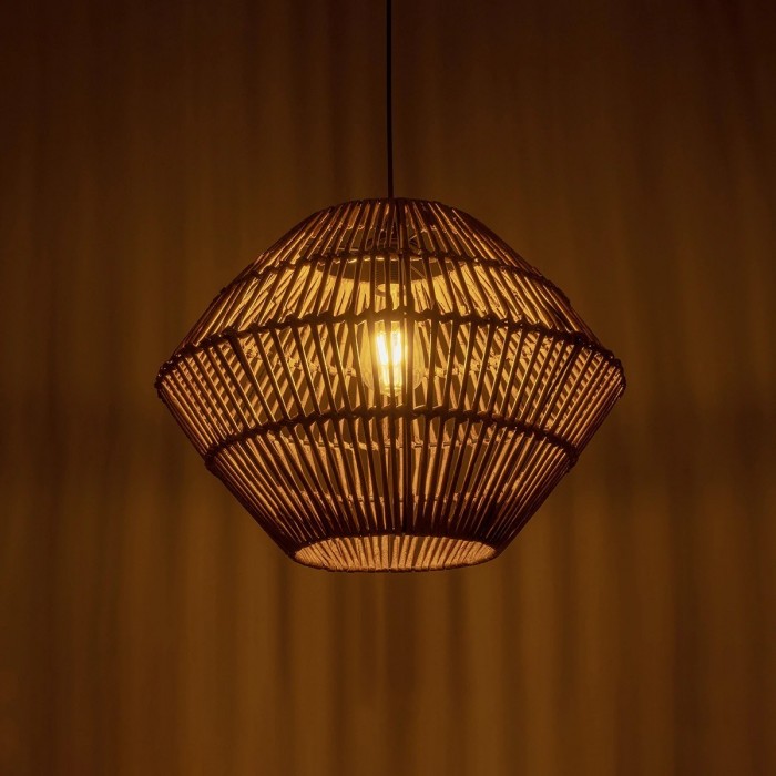 GLOBOSTAR® ARANCIA 205-0048 Boho Κρεμαστό Φωτιστικό Οροφής με Ντουί 1 x E27 AC 220-240V IP20 - Μπεζ - M46 x Π46 x Υ35cm GLOBOSTAR® ARANCIA 205-0048 Boho Κρεμαστό Φωτιστικό Οροφής με Ντουί 1 x E27 AC 220-240V IP20 - Μπεζ - M46 x Π46 x Υ35cm