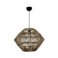 GLOBOSTAR® ARANCIA 205-0048 Boho Κρεμαστό Φωτιστικό Οροφής με Ντουί 1 x E27 AC 220-240V IP20 - Μπεζ - M46 x Π46 x Υ35cm GLOBOSTAR® ARANCIA 205-0048 Boho Κρεμαστό Φωτιστικό Οροφής με Ντουί 1 x E27 AC 220-240V IP20 - Μπεζ - M46 x Π46 x Υ35cm