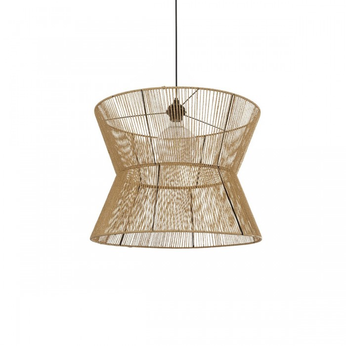 GLOBOSTAR® UPCONE 205-0056 Boho Κρεμαστό Φωτιστικό Οροφής με Ντουί 1 x E27 AC 220-240V IP20 - Μπεζ - M50 x Π50 x Υ43cm GLOBOSTAR® UPCONE 205-0056 Boho Κρεμαστό Φωτιστικό Οροφής με Ντουί 1 x E27 AC 220-240V IP20 - Μπεζ - M50 x Π50 x Υ43cm
