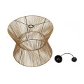 GLOBOSTAR® UPCONE 205-0056 Boho Κρεμαστό Φωτιστικό Οροφής με Ντουί 1 x E27 AC 220-240V IP20 - Μπεζ - M50 x Π50 x Υ43cm GLOBOSTAR® UPCONE 205-0056 Boho Κρεμαστό Φωτιστικό Οροφής με Ντουί 1 x E27 AC 220-240V IP20 - Μπεζ - M50 x Π50 x Υ43cm