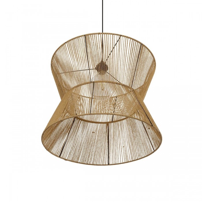 GLOBOSTAR® UPCONE 205-0056 Boho Κρεμαστό Φωτιστικό Οροφής με Ντουί 1 x E27 AC 220-240V IP20 - Μπεζ - M50 x Π50 x Υ43cm GLOBOSTAR® UPCONE 205-0056 Boho Κρεμαστό Φωτιστικό Οροφής με Ντουί 1 x E27 AC 220-240V IP20 - Μπεζ - M50 x Π50 x Υ43cm