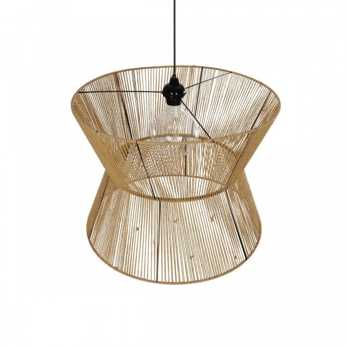 GLOBOSTAR® UPCONE 205-0056 Boho Κρεμαστό Φωτιστικό Οροφής με Ντουί 1 x E27 AC 220-240V IP20 - Μπεζ - M50 x Π50 x Υ43cm GLOBOSTAR® UPCONE 205-0056 Boho Κρεμαστό Φωτιστικό Οροφής με Ντουί 1 x E27 AC 220-240V IP20 - Μπεζ - M50 x Π50 x Υ43cm