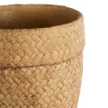 GloboStar® Artificial Garden MENDOZA 20502 Διακοσμητικό Κεραμικό Κασπώ Γλάστρα - Flower Pot Καφέ Φ16.5 x Υ15.5cm GloboStar® Artificial Garden MENDOZA 20502 Διακοσμητικό Κεραμικό Κασπώ Γλάστρα - Flower Pot Καφέ Φ16.5 x Υ15.5cm