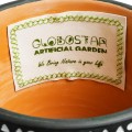 GloboStar® Artificial Garden NAIROBI 20509 Διακοσμητικό Κεραμικό Κασπώ Γλάστρα - Flower Pot Μαύρο με Λευκό Φ16 x Υ16cm GloboStar® Artificial Garden NAIROBI 20509 Διακοσμητικό Κεραμικό Κασπώ Γλάστρα - Flower Pot Μαύρο με Λευκό Φ16 x Υ16cm