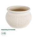GloboStar® Artificial Garden MORELIA 20510 Διακοσμητικό Κεραμικό Κασπώ Γλάστρα - Flower Pot Μπεζ Φ19 x Υ13cm GloboStar® Artificial Garden MORELIA 20510 Διακοσμητικό Κεραμικό Κασπώ Γλάστρα - Flower Pot Μπεζ Φ19 x Υ13cm