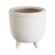 GloboStar® Artificial Garden YUKATAN 20513 Διακοσμητικό Κεραμικό Κασπώ Γλάστρα - Flower Pot Μπεζ Φ16 x Υ17.5cm GloboStar® Artificial Garden YUKATAN 20513 Διακοσμητικό Κεραμικό Κασπώ Γλάστρα - Flower Pot Μπεζ Φ16 x Υ17.5cm