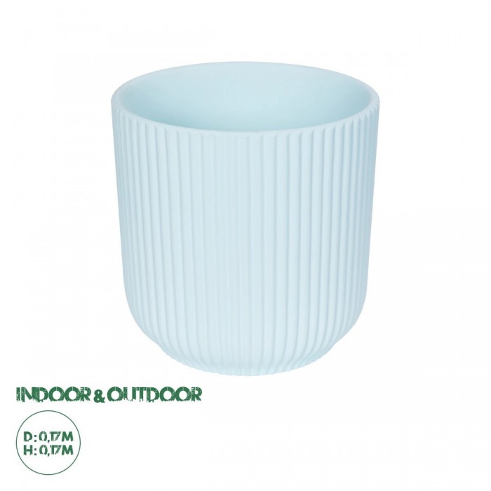 GloboStar® Artificial Garden SEMINYAK 20519 Διακοσμητική Κεραμική Γλάστρα Λευκή Π17 x M17 x Υ17 GloboStar® Artificial Garden SEMINYAK 20519 Διακοσμητική Κεραμική Γλάστρα Λευκή Π17 x M17 x Υ17