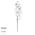 GloboStar® Artificial Garden COTTON BRANCH 20558 Τεχνητό Διακοσμητικό Κλαδί βαμβάκι Υ45cm GloboStar® Artificial Garden COTTON BRANCH 20558 Τεχνητό Διακοσμητικό Κλαδί βαμβάκι Υ45cm