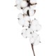 GloboStar® Artificial Garden COTTON BRANCH 20559 Τεχνητό Διακοσμητικό Κλαδί βαμβάκι Y55cm