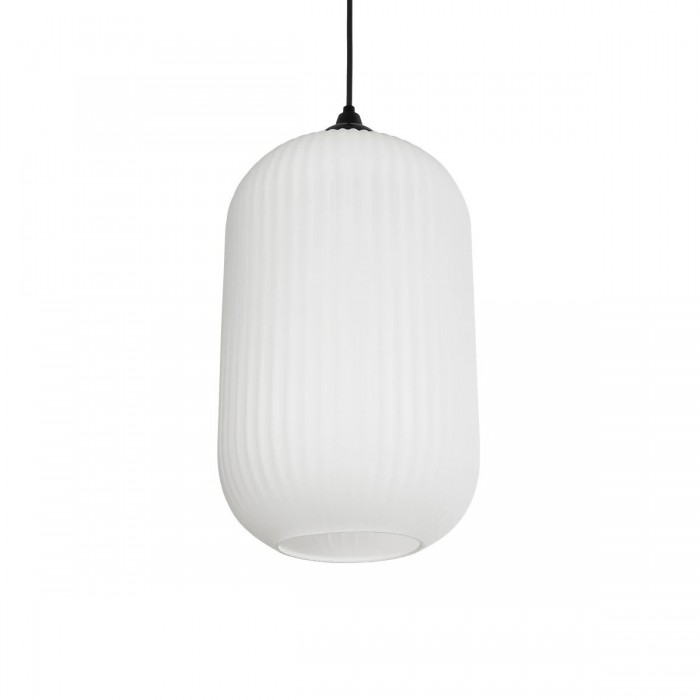 GLOBOSTAR® MELONI 206-0019 Μοντέρνο Κρεμαστό Φωτιστικό Οροφής με Ντουί 1 x E27 AC 220-240V IP20 - Λευκό - Μ20 x Π20 x Υ38cm GLOBOSTAR® MELONI 206-0019 Μοντέρνο Κρεμαστό Φωτιστικό Οροφής με Ντουί 1 x E27 AC 220-240V IP20 - Λευκό - Μ20 x Π20 x Υ38cm