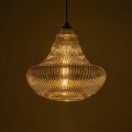 GLOBOSTAR® VERRE 206-0021 Μοντέρνο Κρεμαστό Φωτιστικό Οροφής με Ντουί 1 x E27 AC 220-240V IP20 - Μαύρο Φιμέ - Μ38 x Π38 x Υ34cm GLOBOSTAR® VERRE 206-0021 Μοντέρνο Κρεμαστό Φωτιστικό Οροφής με Ντουί 1 x E27 AC 220-240V IP20 - Μαύρο Φιμέ - Μ38 x Π38 x Υ34cm