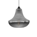 GLOBOSTAR® VERRE 206-0021 Μοντέρνο Κρεμαστό Φωτιστικό Οροφής με Ντουί 1 x E27 AC 220-240V IP20 - Μαύρο Φιμέ - Μ38 x Π38 x Υ34cm GLOBOSTAR® VERRE 206-0021 Μοντέρνο Κρεμαστό Φωτιστικό Οροφής με Ντουί 1 x E27 AC 220-240V IP20 - Μαύρο Φιμέ - Μ38 x Π38 x Υ34cm