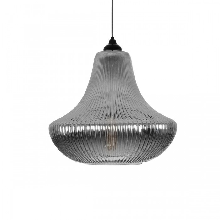 GLOBOSTAR® VERRE 206-0021 Μοντέρνο Κρεμαστό Φωτιστικό Οροφής με Ντουί 1 x E27 AC 220-240V IP20 - Μαύρο Φιμέ - Μ38 x Π38 x Υ34cm GLOBOSTAR® VERRE 206-0021 Μοντέρνο Κρεμαστό Φωτιστικό Οροφής με Ντουί 1 x E27 AC 220-240V IP20 - Μαύρο Φιμέ - Μ38 x Π38 x Υ34cm