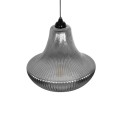 GLOBOSTAR® VERRE 206-0021 Μοντέρνο Κρεμαστό Φωτιστικό Οροφής με Ντουί 1 x E27 AC 220-240V IP20 - Μαύρο Φιμέ - Μ38 x Π38 x Υ34cm GLOBOSTAR® VERRE 206-0021 Μοντέρνο Κρεμαστό Φωτιστικό Οροφής με Ντουί 1 x E27 AC 220-240V IP20 - Μαύρο Φιμέ - Μ38 x Π38 x Υ34cm