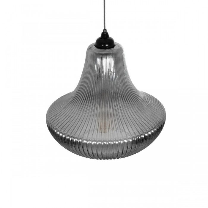 GLOBOSTAR® VERRE 206-0021 Μοντέρνο Κρεμαστό Φωτιστικό Οροφής με Ντουί 1 x E27 AC 220-240V IP20 - Μαύρο Φιμέ - Μ38 x Π38 x Υ34cm GLOBOSTAR® VERRE 206-0021 Μοντέρνο Κρεμαστό Φωτιστικό Οροφής με Ντουί 1 x E27 AC 220-240V IP20 - Μαύρο Φιμέ - Μ38 x Π38 x Υ34cm