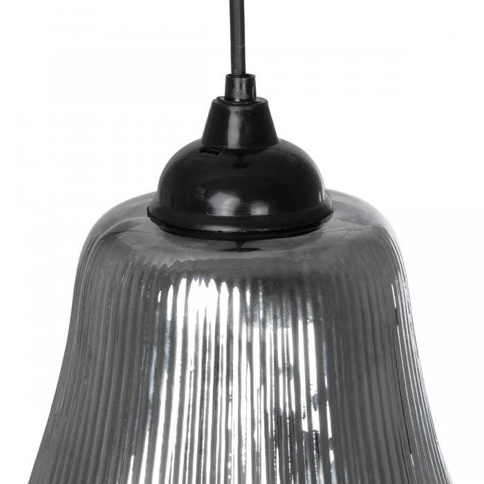 GLOBOSTAR® VERRE 206-0021 Μοντέρνο Κρεμαστό Φωτιστικό Οροφής με Ντουί 1 x E27 AC 220-240V IP20 - Μαύρο Φιμέ - Μ38 x Π38 x Υ34cm GLOBOSTAR® VERRE 206-0021 Μοντέρνο Κρεμαστό Φωτιστικό Οροφής με Ντουί 1 x E27 AC 220-240V IP20 - Μαύρο Φιμέ - Μ38 x Π38 x Υ34cm