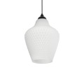 GLOBOSTAR® SKLO 206-0023 Μοντέρνο Κρεμαστό Φωτιστικό Οροφής με Ντουί 1 x E27 AC 220-240V IP20 - Λευκό - Μ22 x Π22 x Υ31cm GLOBOSTAR® SKLO 206-0023 Μοντέρνο Κρεμαστό Φωτιστικό Οροφής με Ντουί 1 x E27 AC 220-240V IP20 - Λευκό - Μ22 x Π22 x Υ31cm