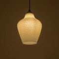 GLOBOSTAR® SKLO 206-0023 Μοντέρνο Κρεμαστό Φωτιστικό Οροφής με Ντουί 1 x E27 AC 220-240V IP20 - Λευκό - Μ22 x Π22 x Υ31cm GLOBOSTAR® SKLO 206-0023 Μοντέρνο Κρεμαστό Φωτιστικό Οροφής με Ντουί 1 x E27 AC 220-240V IP20 - Λευκό - Μ22 x Π22 x Υ31cm