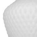 GLOBOSTAR® SKLO 206-0023 Μοντέρνο Κρεμαστό Φωτιστικό Οροφής με Ντουί 1 x E27 AC 220-240V IP20 - Λευκό - Μ22 x Π22 x Υ31cm GLOBOSTAR® SKLO 206-0023 Μοντέρνο Κρεμαστό Φωτιστικό Οροφής με Ντουί 1 x E27 AC 220-240V IP20 - Λευκό - Μ22 x Π22 x Υ31cm