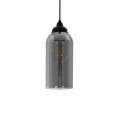 GLOBOSTAR® TUBE 206-0030 Μοντέρνο Κρεμαστό Φωτιστικό Οροφής με Ντουί 1 x E27 AC 220-240V IP20 - Μαύρο Φιμέ - Μ10 x Π10 x Υ24cm GLOBOSTAR® TUBE 206-0030 Μοντέρνο Κρεμαστό Φωτιστικό Οροφής με Ντουί 1 x E27 AC 220-240V IP20 - Μαύρο Φιμέ - Μ10 x Π10 x Υ24cm