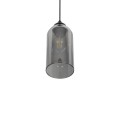 GLOBOSTAR® TUBE 206-0030 Μοντέρνο Κρεμαστό Φωτιστικό Οροφής με Ντουί 1 x E27 AC 220-240V IP20 - Μαύρο Φιμέ - Μ10 x Π10 x Υ24cm GLOBOSTAR® TUBE 206-0030 Μοντέρνο Κρεμαστό Φωτιστικό Οροφής με Ντουί 1 x E27 AC 220-240V IP20 - Μαύρο Φιμέ - Μ10 x Π10 x Υ24cm