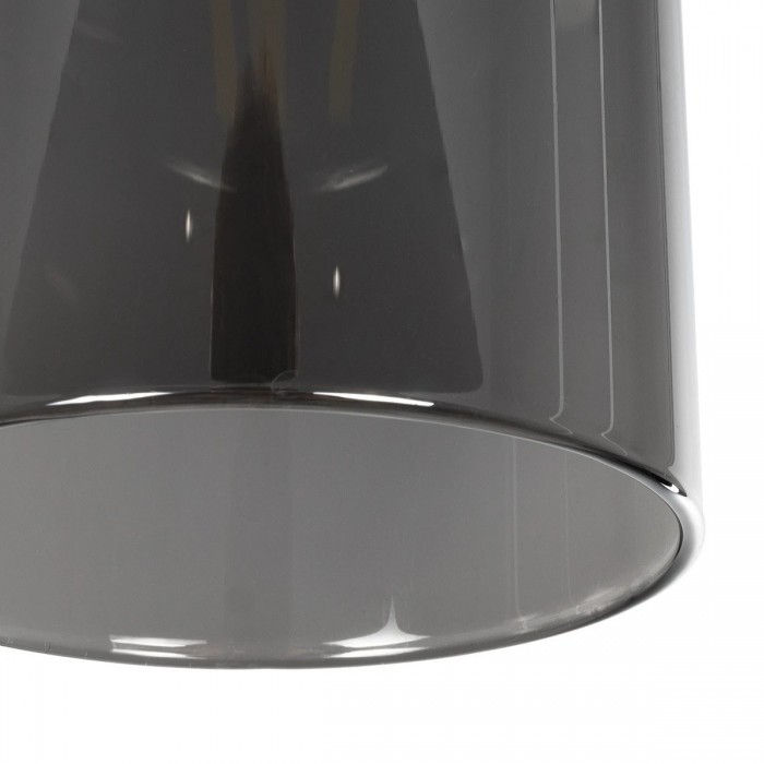 GLOBOSTAR® TUBE 206-0030 Μοντέρνο Κρεμαστό Φωτιστικό Οροφής με Ντουί 1 x E27 AC 220-240V IP20 - Μαύρο Φιμέ - Μ10 x Π10 x Υ24cm GLOBOSTAR® TUBE 206-0030 Μοντέρνο Κρεμαστό Φωτιστικό Οροφής με Ντουί 1 x E27 AC 220-240V IP20 - Μαύρο Φιμέ - Μ10 x Π10 x Υ24cm