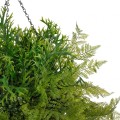 GloboStar® Artificial Garden BOUQUET VARIOUS HANGING PLANT 20625 Τεχνητό Κρεμαστό Διακοσμητικό Φυτό Μιξ Μ75 x Π75 x Y100cm