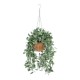 GloboStar® Artificial Garden GOLDEN BELL WILLOW HANGING PLANT 20627 Τεχνητό Κρεμαστό Διακοσμητικό Φυτό Ιτίας  Y50cm