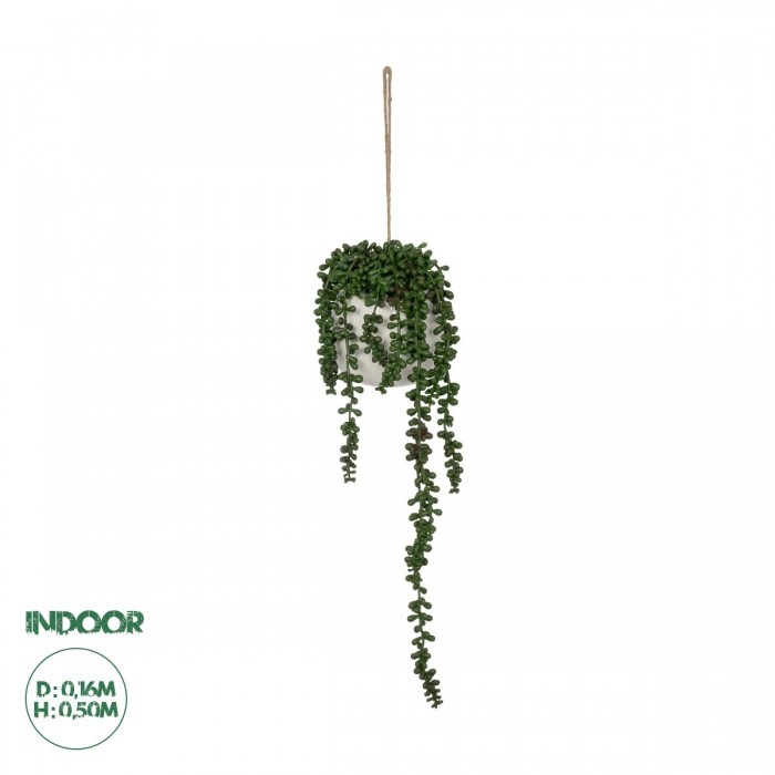 GloboStar® Artificial Garden HANGING LOVER'S TEARS 20628 - Τεχνητό Κρεμαστό Διακοσμητικό Φυτό Lover's Tears Μ16 x Π16 x Y50cm GloboStar® Artificial Garden HANGING LOVER'S TEARS 20628 - Τεχνητό Κρεμαστό Διακοσμητικό Φυτό Lover's Tears Μ16 x Π16 x Y50cm