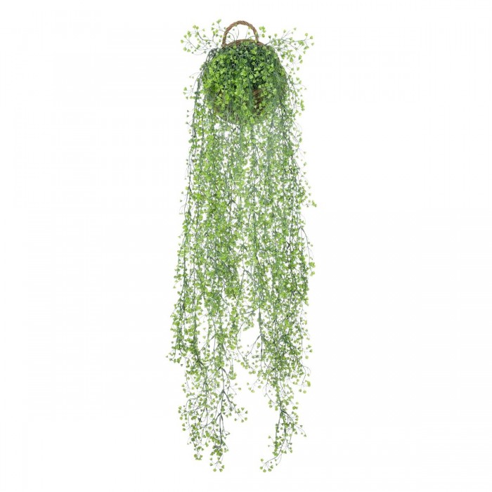 GloboStar® Artificial Garden GOLDEN BELL WILLOW 1 HANGING PLANT 20630 Κρεμαστό Τεχνητό Διακοσμητικό Φυτό Ιτίας  Y110cm